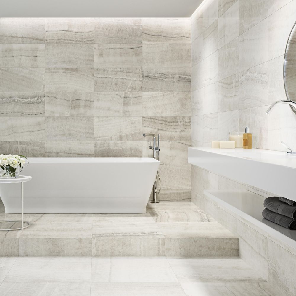 Tivoli Perla polished porcelain By Grespania