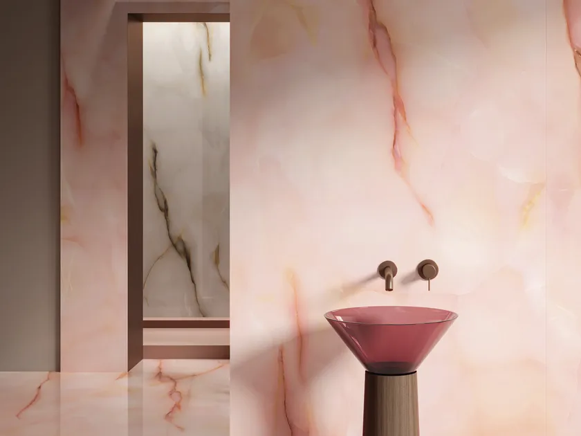 Pastel Malva Onyx Porcelain Tiles - Image 8