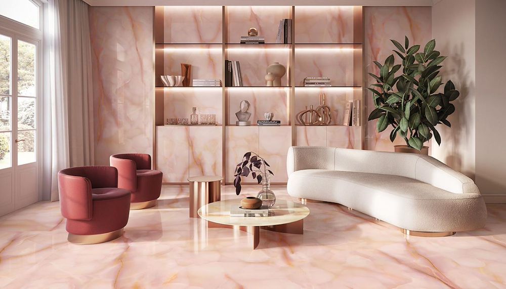 Pastel Malva Onyx Porcelain Tiles - Image 7