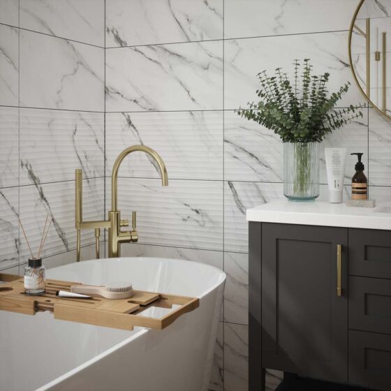 Aldoff Matt Decor Ceramic Wall 300x600mm