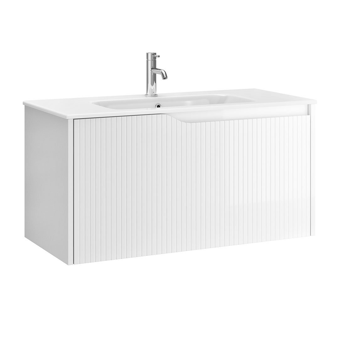 20% OFF My Life Serra 1000mm Fluted Wall Unit - Image 11