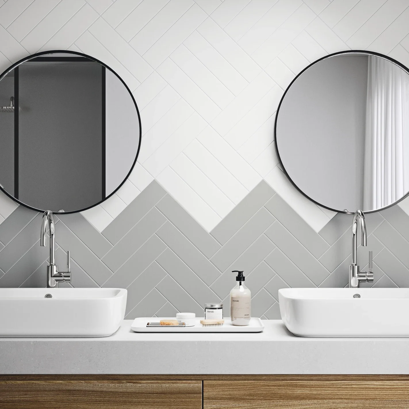 grespania lucia bathroom tile in our exeter showroom