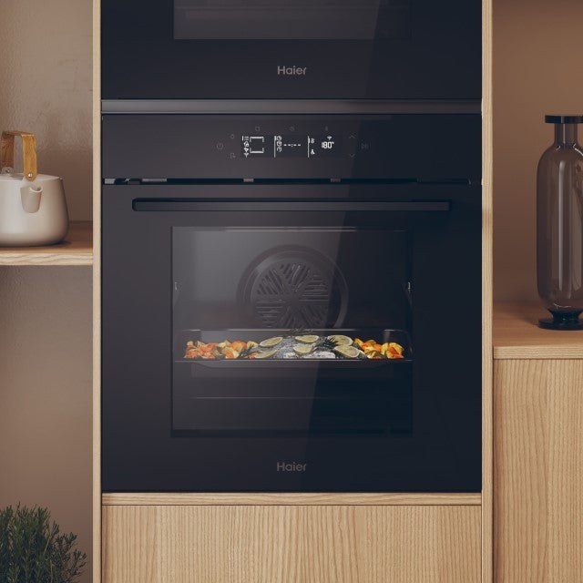 Haier built-in oven in a modern kitchen